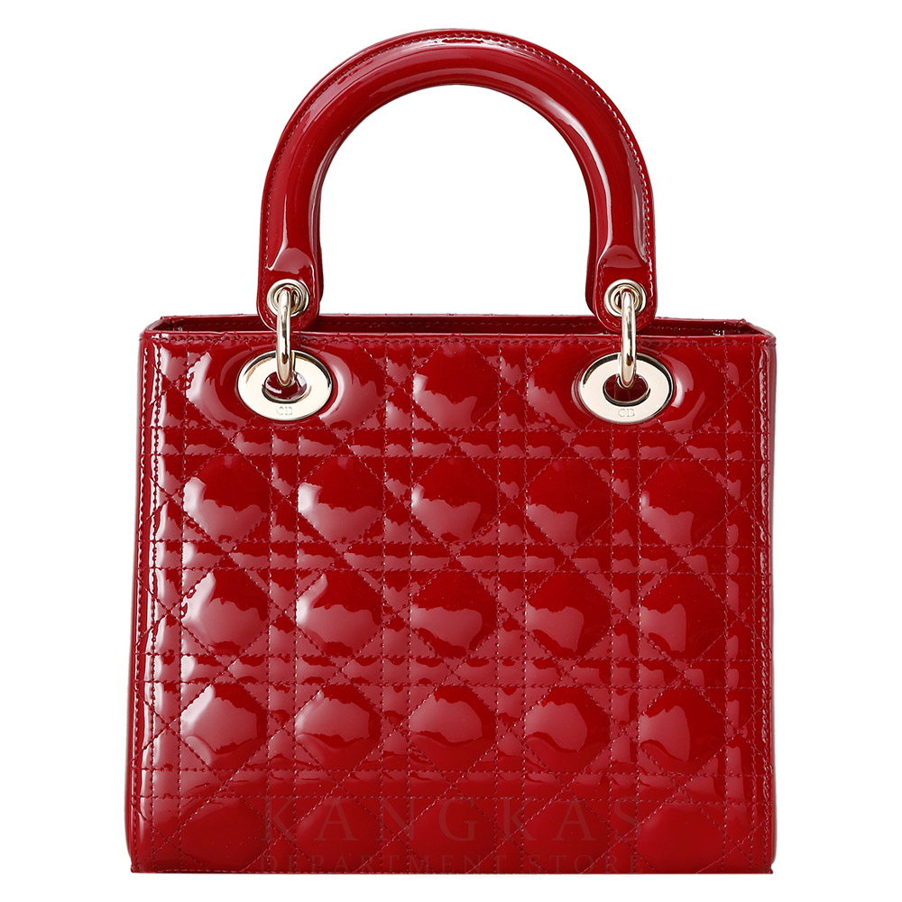 CHRISTIAN DIOR(USED)크리스찬디올 레이디디올 페이던트 미듐